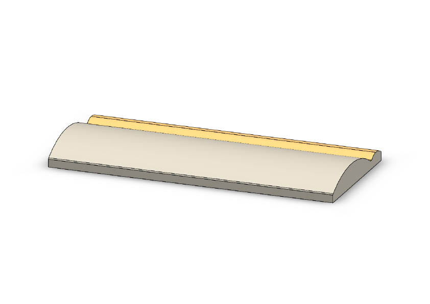 45x8 Radüslü Dekoratif
